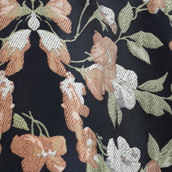 ML Monique Lhuillier Midnight Floral Jacquard Maxi Dress - Picture 8 of 11